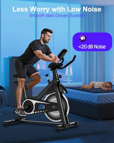 Exercise Bike-Stationary Bikes for Home with Adjustable Resistance, Workout bike Cycling Experience, LCD Display, and Heart Rhythm Monitor – Transform Your Home into a Fitness Center