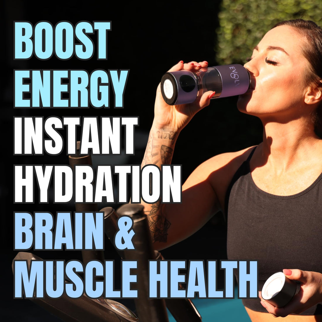 EVOLV Hydrogen Water Bottle Generator – SPE &amp; PEM Water Ionizer 5.42PPM, Highest Concentrated Dose – 8oz Hydrogenated Water Bottle for Improved Energy &amp; Inflammation Support - Easy to Use, Rose